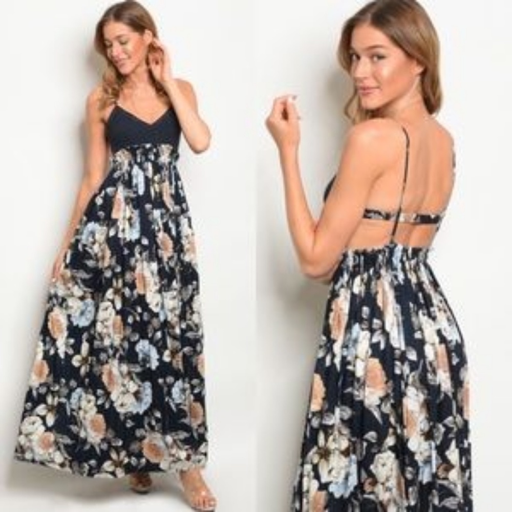 Navy Crochet Dress***NWT***